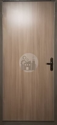 входная дверь c внутренней отделкой ламинат - внутренняя часть двери ДВ-1730