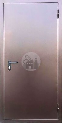 Техническая дверь с доводчиком, окрас нитроэмаль-ДВ-970