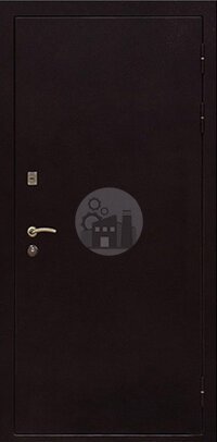 дверь в офис (порошково-полимерное покрытие и ламинат)-ДВ-943