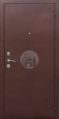 Дверь в офис с терморазрывом (порошковое покрытие и МДФ)-ДВ-948